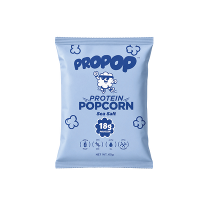 PROPOP Protein Popcorn Sea Salt